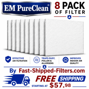 EM PureClean 8 Pack Filters