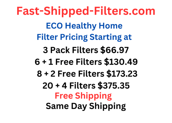 ECO Health Home Replacement Filters