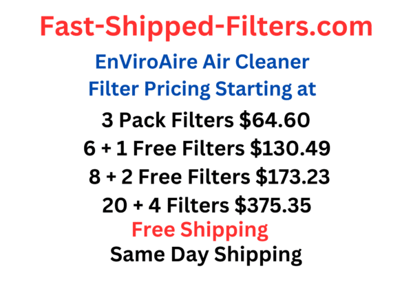 EnViroAire Replacement Polarized Filters