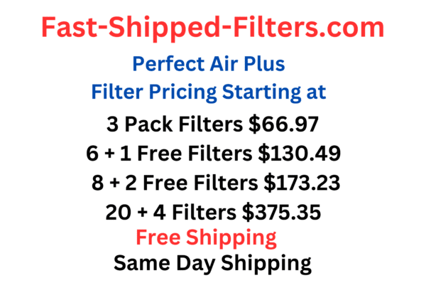 Perfect Air Plus Replacement Polarized Filters