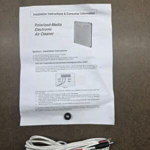 Dynamic Air Cleaner 24 Volt Power Supply Cord