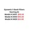 dynamic v bank filters