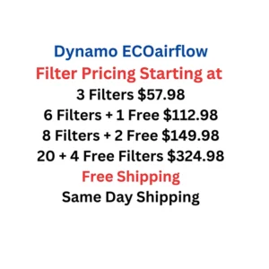 dynamo ecoairflow for sale replacement filter