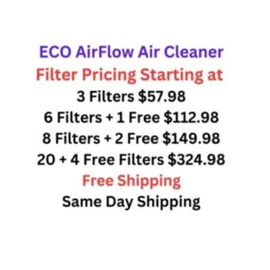 eco airflow air cleaner air filter