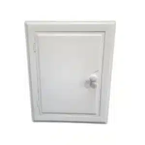 metal laundry chute door