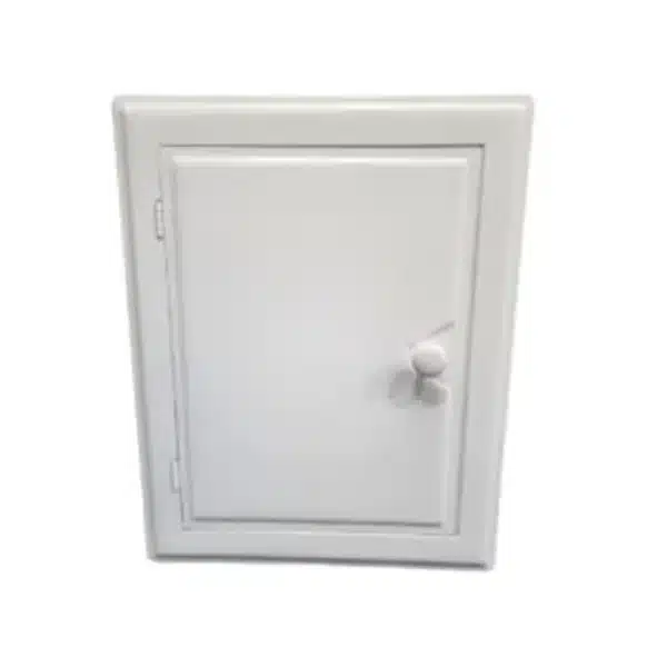 metal laundry chute door