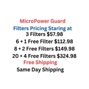 mircopower guard air filters