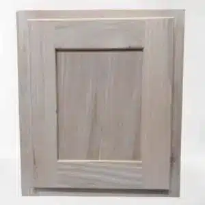 wood laundry chute door