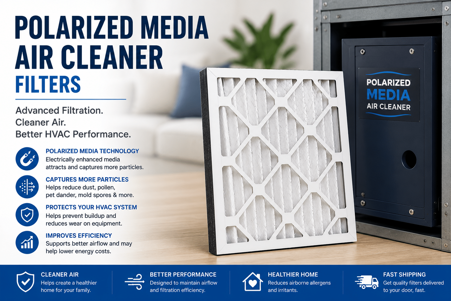 polarized media air cleaner featured image fast shipped filters