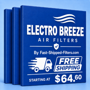 Electro Breeze Replacement Filter Pads.