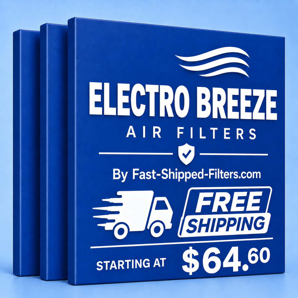 Electro Breeze Replacement Filter Pads.