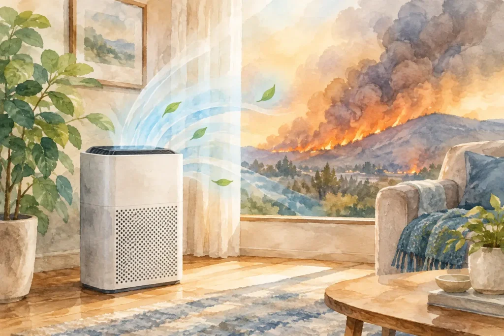 Best Filters for Wildfire Smoke in Your Home